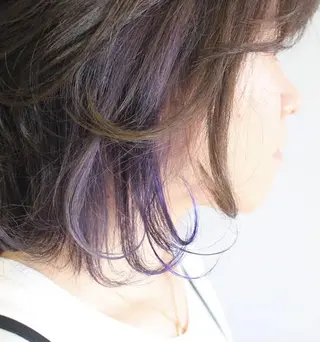 ミディアム 山下 翔のヘアスタイル