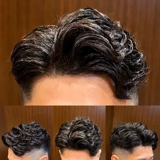 ショート パーマ メンズ 💈田上 立輝のヘアスタイル