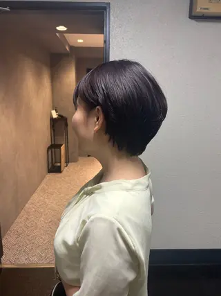 ショート カラー 安福 椎南のヘアスタイル