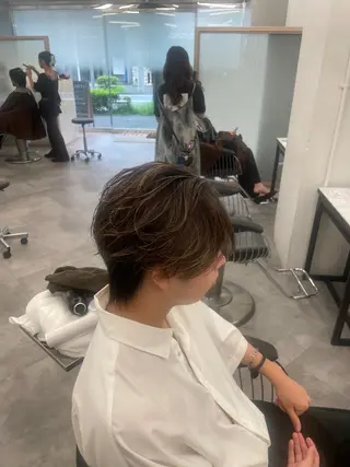 カラー パーマ メンズ メンズパーマ🍏/ メンズヘア/山本涼太のヘアスタイル