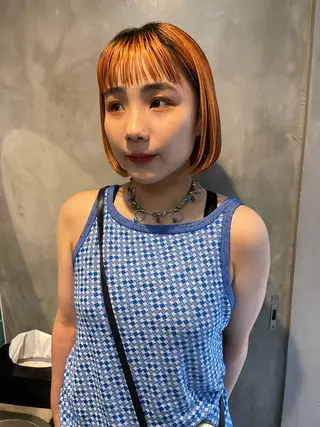 ショート カラー 👑ボブはお任せ ミヤノ👑のヘアスタイル