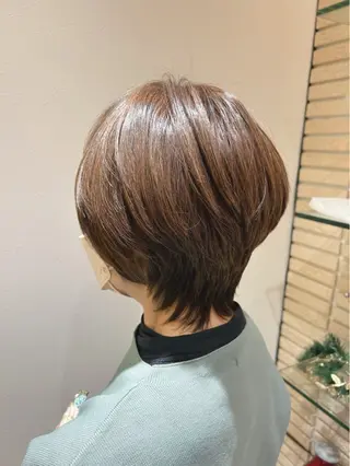 ショート ちあい🌈 アトリエJDパリのヘアスタイル