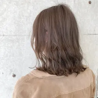 ミディアム カラー カラーモデル募集中/ 新潟万代/ミユウ🩵のヘアスタイル