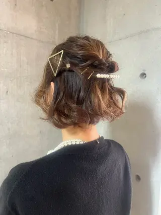 ショート HAMAMOTO MADOKAの眉毛・アイブロウイメージ