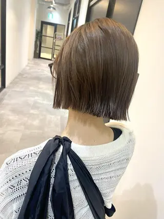 ショート カラー 初めてでも安心🌟 newi町田✂のヘアスタイル