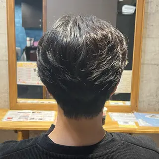 ミディアム メンズ限定 横山🌛のヘアスタイル