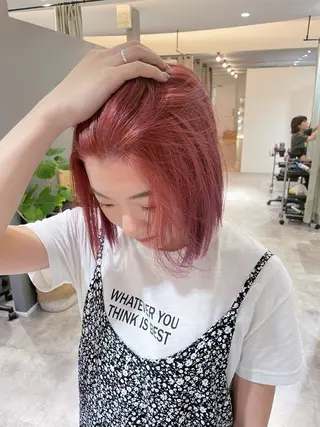 ショート カラー i'll 未空のヘアスタイル