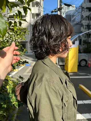 パーマ natsumi zenshoのヘアスタイル