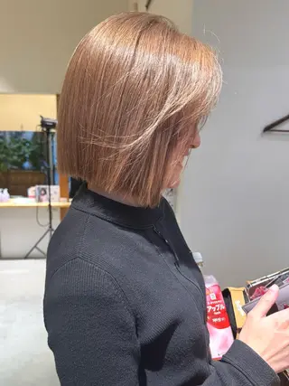 ショート 中西 倖　美髪カラー /透明感カラーのヘアスタイル
