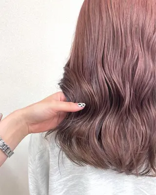 ロング カラー もりたみかこ 美容師お休み中のヘアスタイル