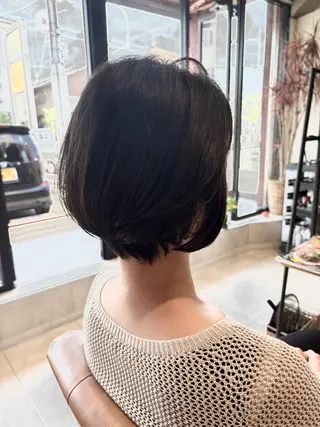 ショート スギモト リョウのヘアスタイル