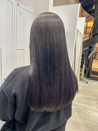 ロング カラー ヘアアレンジ yuka .のヘアスタイル