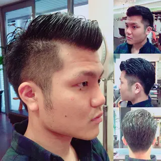 メンズ 前之園 ひかるのヘアスタイル