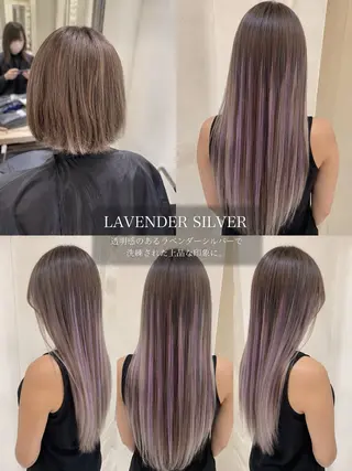 ロング カラー イズ ミのヘアスタイル