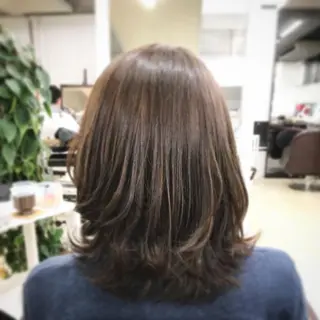 ミディアム naka.naka 東中野／髪質改善のヘアスタイル