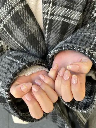 ネイル なぽ ❤︎長さだし / 韓国nailのネイルデザイン