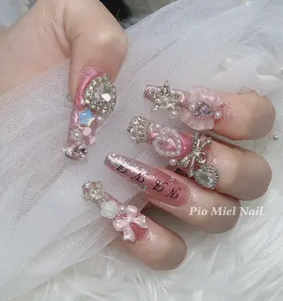 ネイル HANA 長さだしのネイルデザイン
