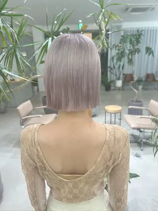 ショート カラー つくばUtooe's 副店長 寺沢颯のヘアスタイル