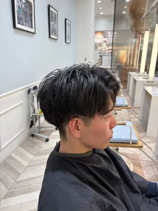 ショート ヘアアレンジ メンズ レディースモデル募集 綾坂のヘアスタイル