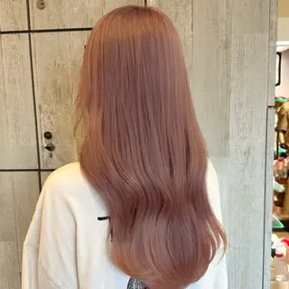 ロング カラー 柔らかいbeige ¦韓国¦🩰マユ🩰のヘアスタイル