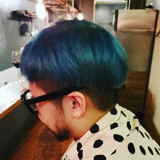 ショート カラー spa hair ark 富井直美のヘアスタイル