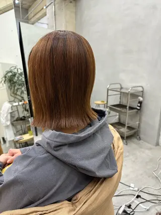 ミディアム MUKU ひかるのヘアスタイル