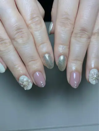 ミディアム cattleya nailのネイルデザイン