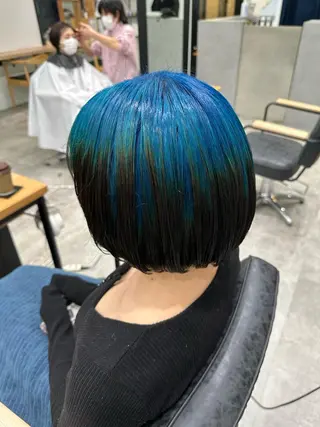 ショート カラー カラー専門美容師🤍 Manami🤍のヘアスタイル