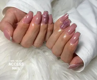 ネイル access nailのネイルデザイン
