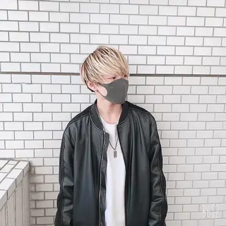 ショート カラー メンズ 🔷横浜1のパーマ 職人🔷将太郎のヘアスタイル