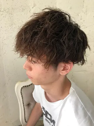 パーマ メンズ 垢抜けレイヤー✂️ RYOTAのヘアスタイル