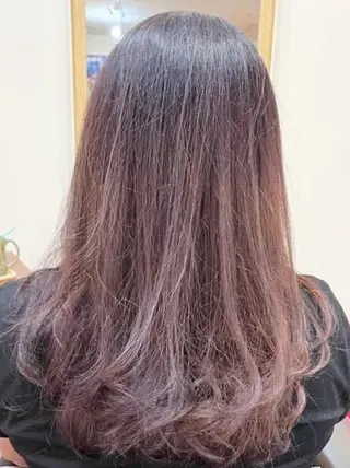 セミロング パーマ MASA Raffinrのヘアスタイル