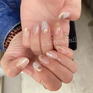ネイル 地爪育成💅 kanaoanailのネイルデザイン