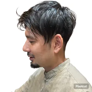ショート メンズ 久木原 ゆりのヘアスタイル