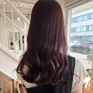 ロング 周東 芽依のヘアスタイル