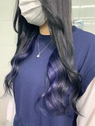 ロング カラー 🧡YUKA🧡 渋谷/ﾌﾟﾙｴｸｽﾃのヘアスタイル