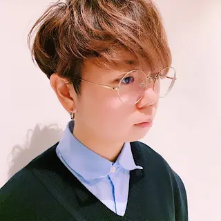 ショート 中川 竜誠のヘアスタイル
