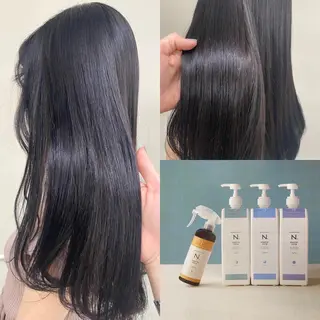エクステ ハイトーン 💭黒崎ハルカのヘアスタイル