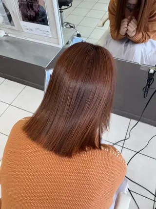 カラー 🌟美髪縮毛矯正🌟 吉田早弥のヘアスタイル