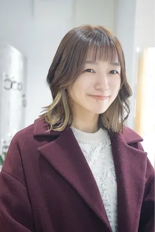ミディアム 月100人以上 髪質改善施術|谷口のヘアスタイル