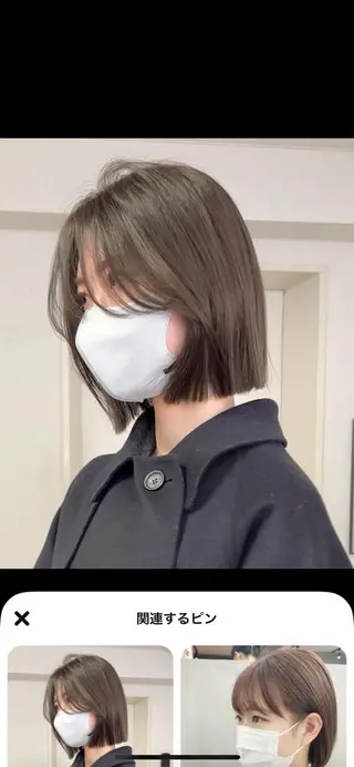 ショート ヘアアレンジ 韓国好き🇰🇷 美容師MIKUのヘアスタイル