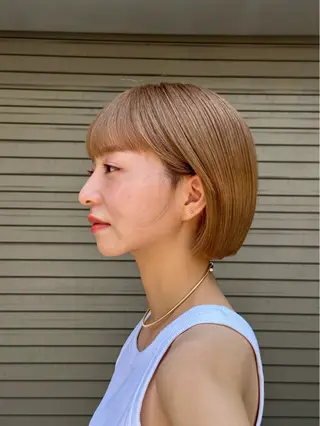 ショート HIROKI /艶カラー/カットのヘアスタイル