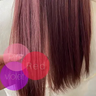 ショート カラー パーマ ヘアアレンジ ✨艶髪✨ 奈須晴香のヘアスタイル