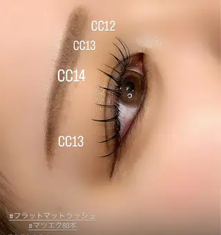 マツエク・マツパ しみず さきのマツエク・マツパデザイン