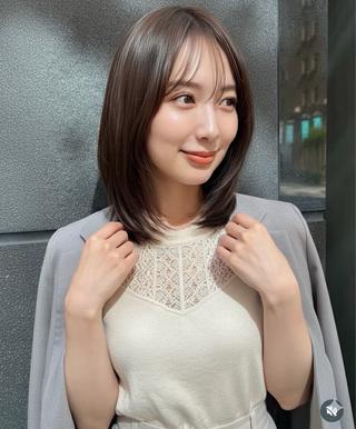 ミディアム 森尾 鷹矢のヘアスタイル