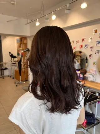 セミロング メンズカット/ ヘアカラー/ケイゴのヘアスタイル