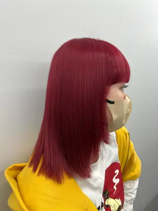 セミロング ROCCOeast りんな/ハイトーン♡のヘアスタイル