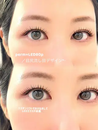 マツエク・マツパ Hologram mizuhoのマツエク・マツパデザイン