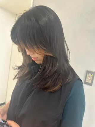 ミディアム 🎀韓国/髪質改善 長野美和🎀のヘアスタイル