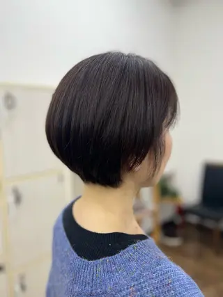ショート 藤野 莉奈のヘアスタイル